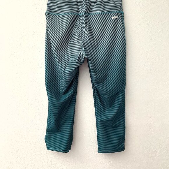 DANSKIN NOW FITTED DRI-MORE OMBRE CAPRI LEGGINGS ACTIVEWEAR - Picture 5 of 10